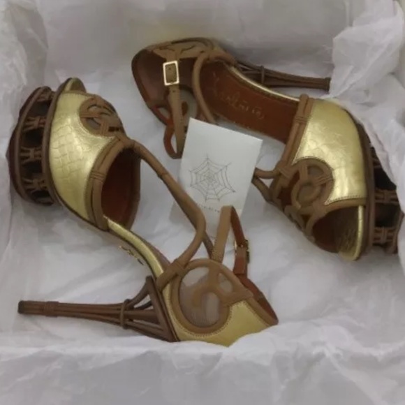 NIB $1150 Charlotte Olympia Heels Out of Africa - Picture 3 of 4
